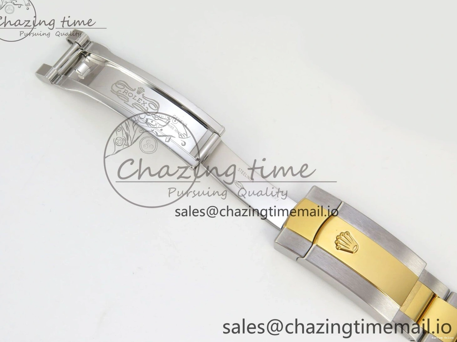 0113 Stretchable DateJust 41 126333 SS YG ARF 1:1 Best Edition YG Stick Dial on Oyster Bracelet SH3235 (Weighted) 211